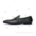 Nouveau style hommes chaussures en cuir loisirs mocassins